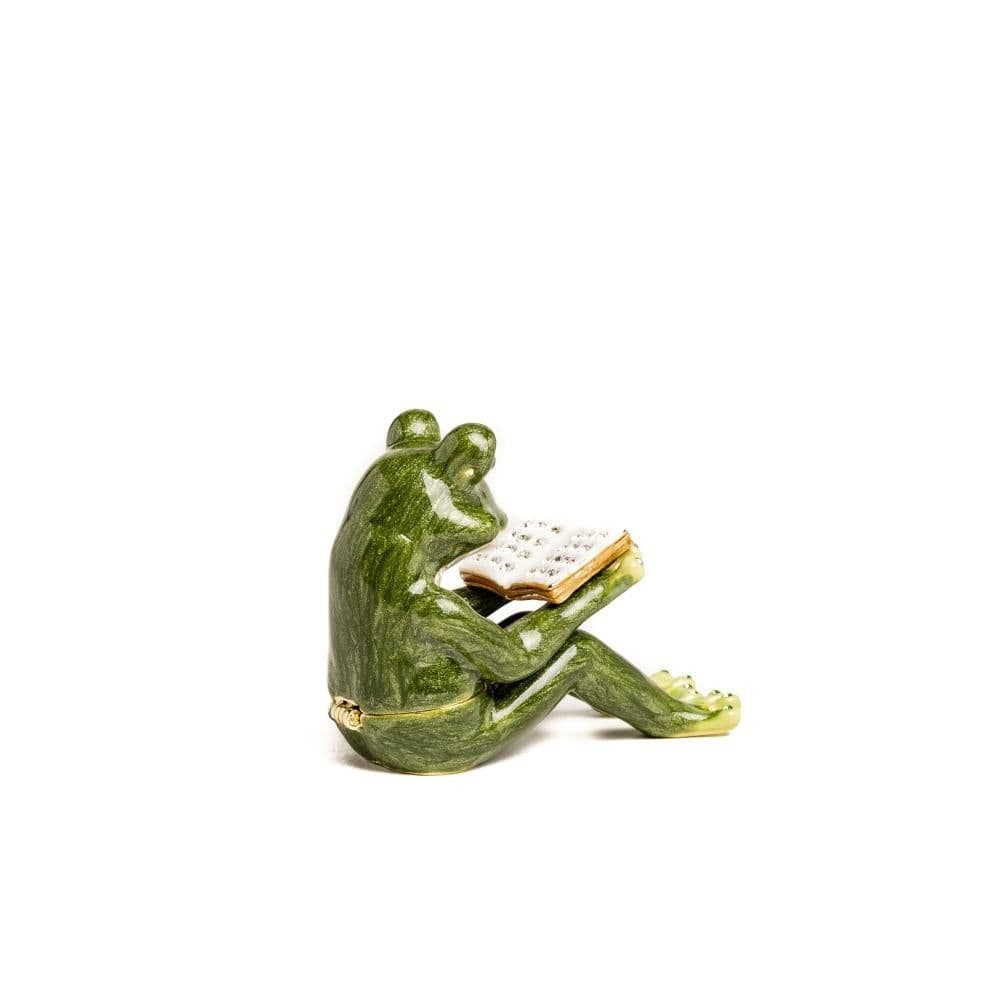 image-Frog Reading a Book