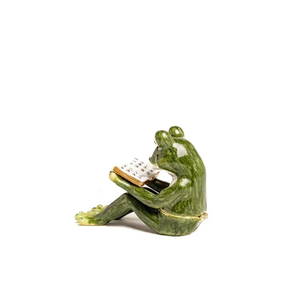 image-Frog Reading a Book