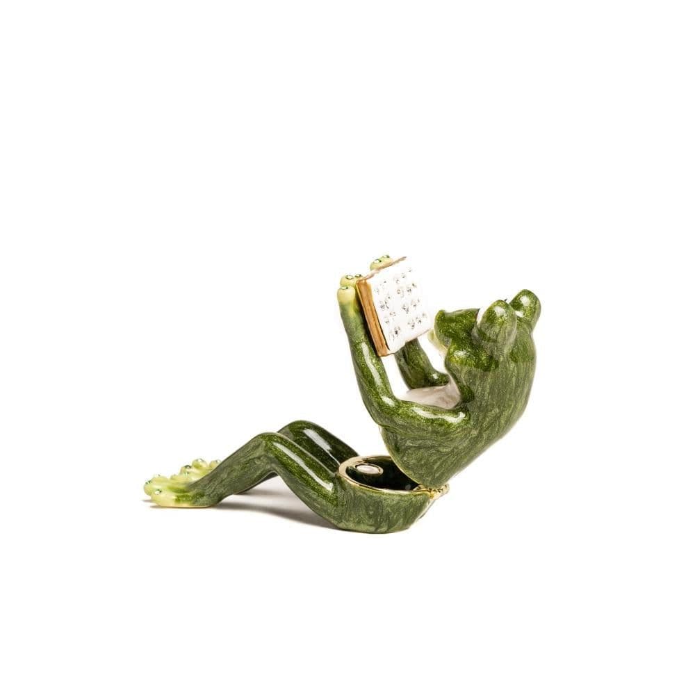 image-Frog Reading a Book