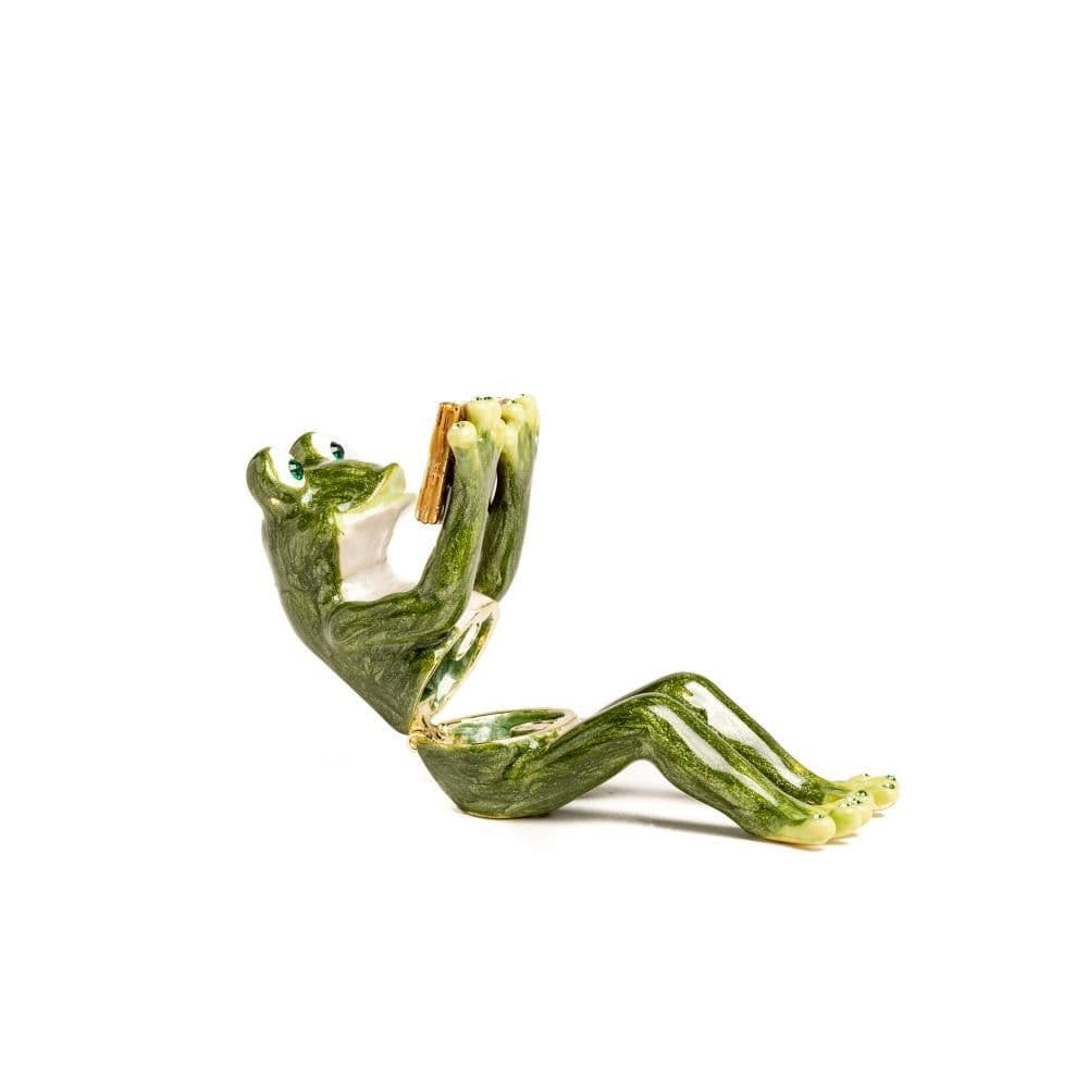 image-Frog Reading a Book