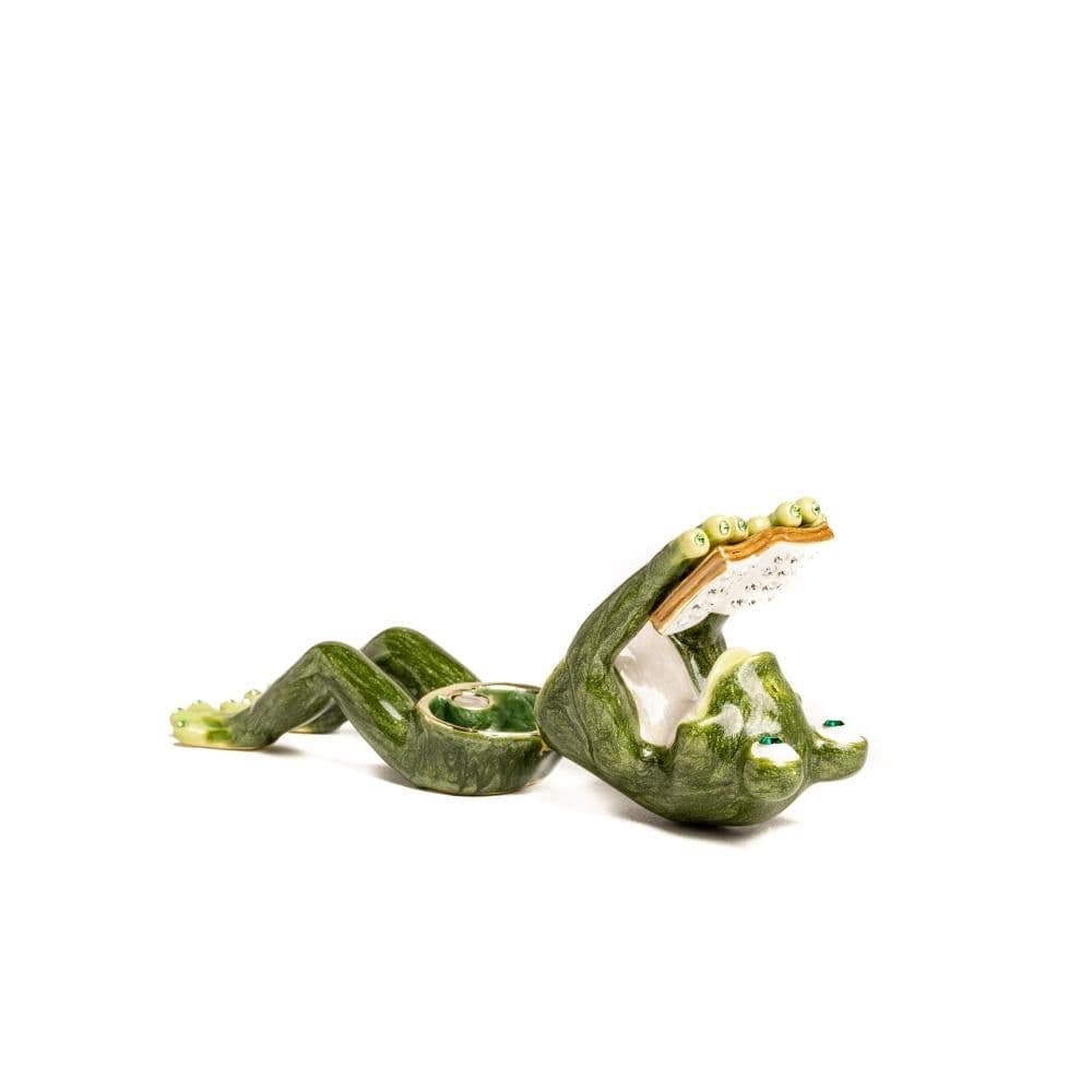 image-Frog Reading a Book
