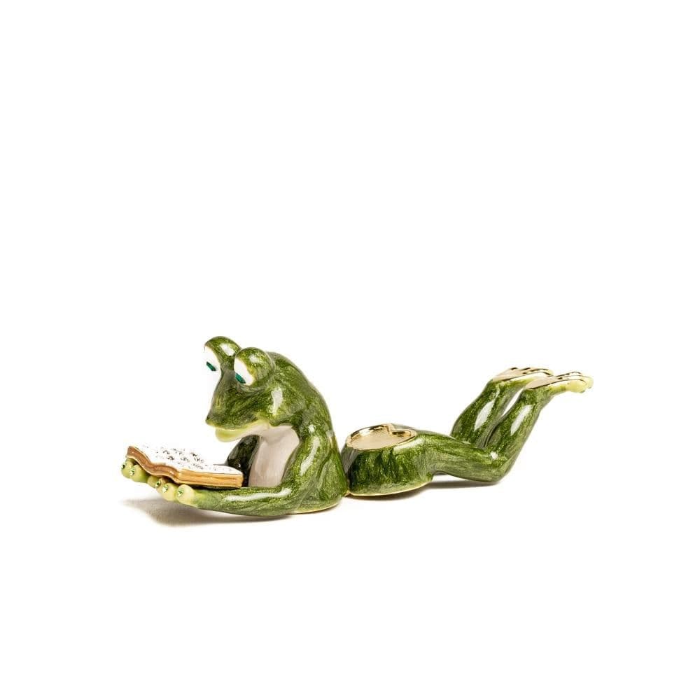 image-Frog Reading a Book