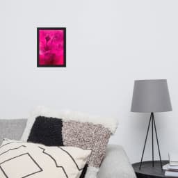 image-Sweet Rose Framed matte paper poster