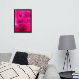 image-Sweet Rose Framed matte paper poster