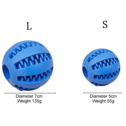 image-Pet Food Feeder Balls Dog Cat Puppy Teeth Chew Toys Ball