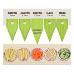 image-Plastic Multi-functional V-shaped Grater