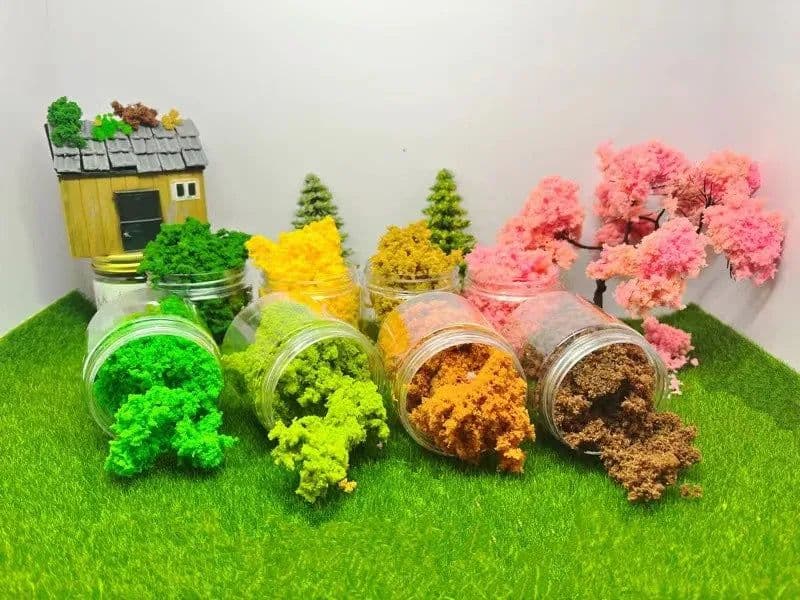 image-WJDG-Model Tree Powder for Landscape Decoration - Perfect for Model Scenes