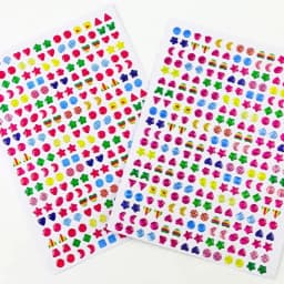 image-Monssjay Colourful Epoxy Stickers - Creative Nail & Decoration 280pcs