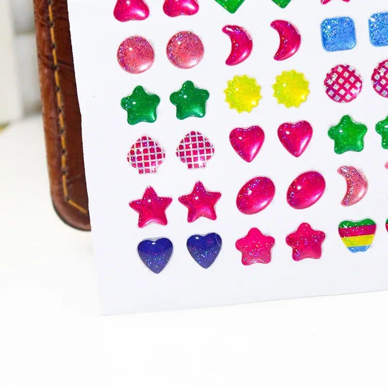 image-Monssjay Colourful Epoxy Stickers - Creative Nail & Decoration 280pcs