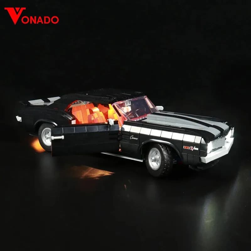 image-Vonado LED Light Kit for 10304 Chevrolet Camaro Z28 - Enhance Your Build