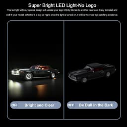 image-Vonado LED Light Kit for 10304 Chevrolet Camaro Z28 - Enhance Your Build