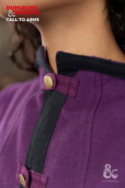 image-Dungeons & Dragons Sorcerer Sleeveless Tunic Purple/Black