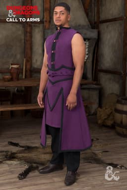 image-Dungeons & Dragons Sorcerer Battle Skirt Purple/Black
