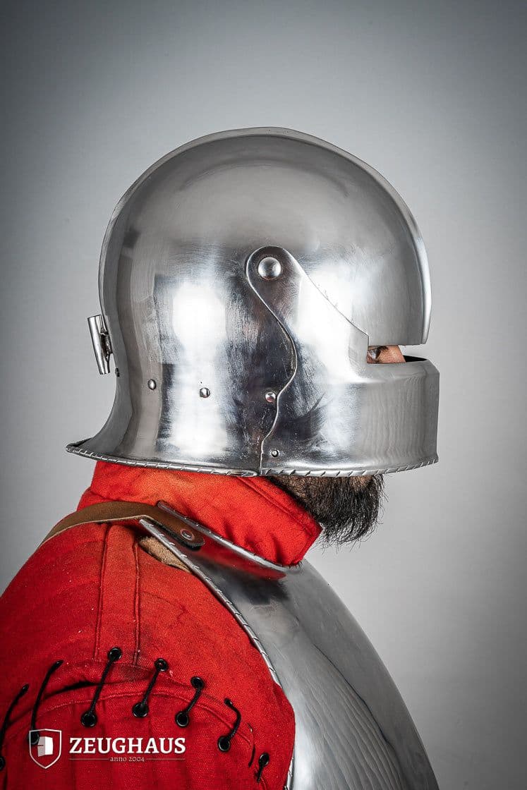 image-Swiss Sallet Helmet 1,6mm Polished