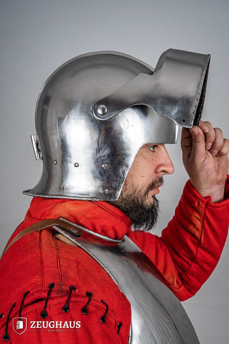 image-Swiss Sallet Helmet 1,6mm Polished