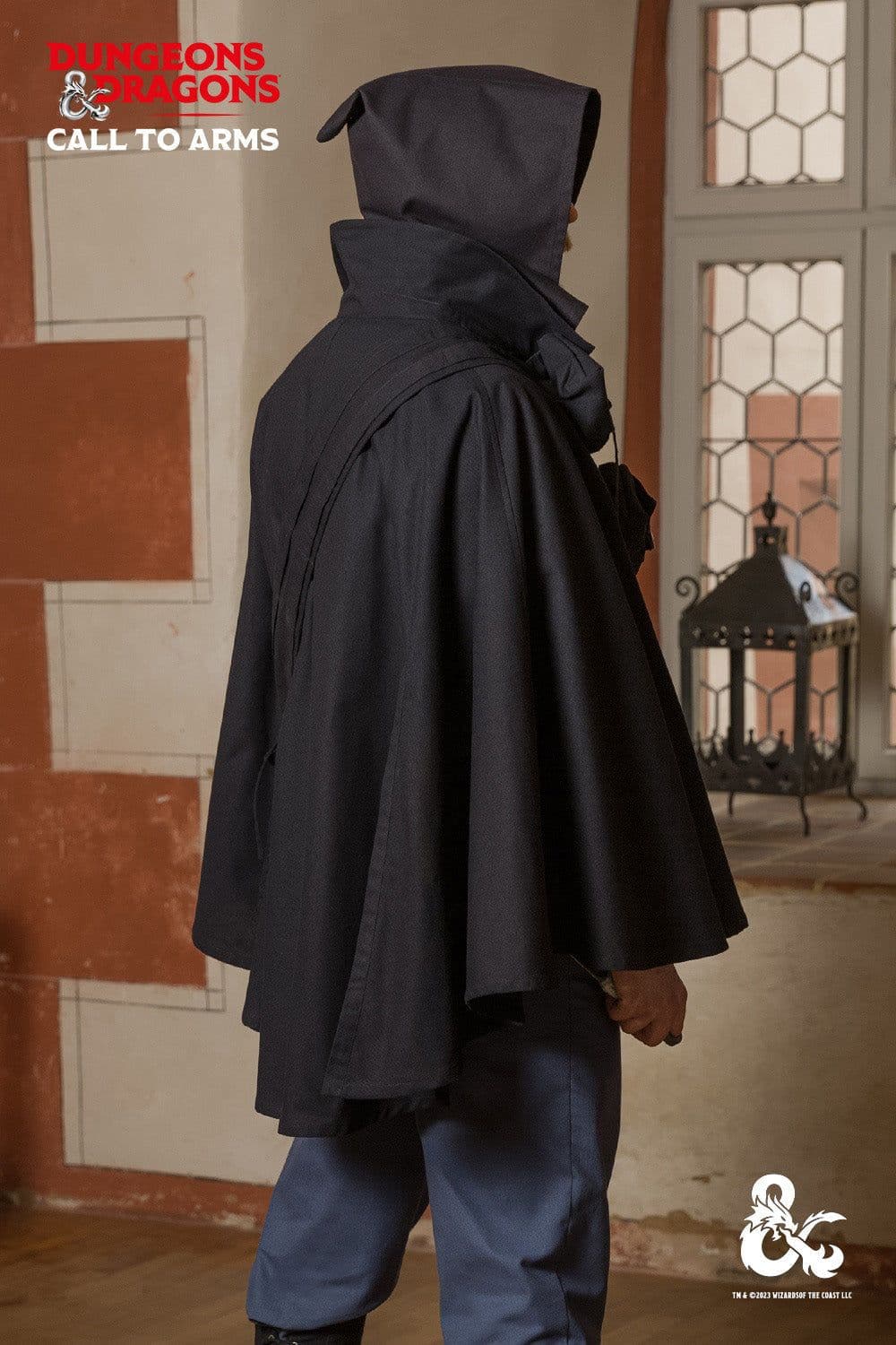 image-Dungeons & Dragons Rogue Cape Black