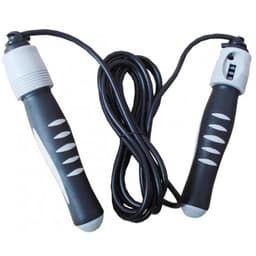 image-Skipping rope with the PROfit meter 285cm black and gray