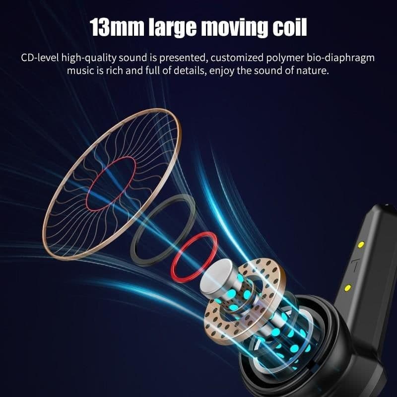 image-Dragon True Wireless Noise Cancellation Stereo Gaming Bluetooth
