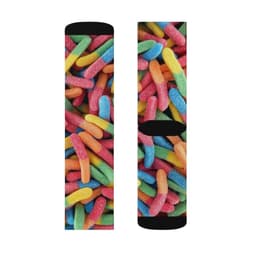 image-Gummy Candy Novelty Socks