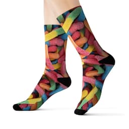image-Gummy Candy Novelty Socks