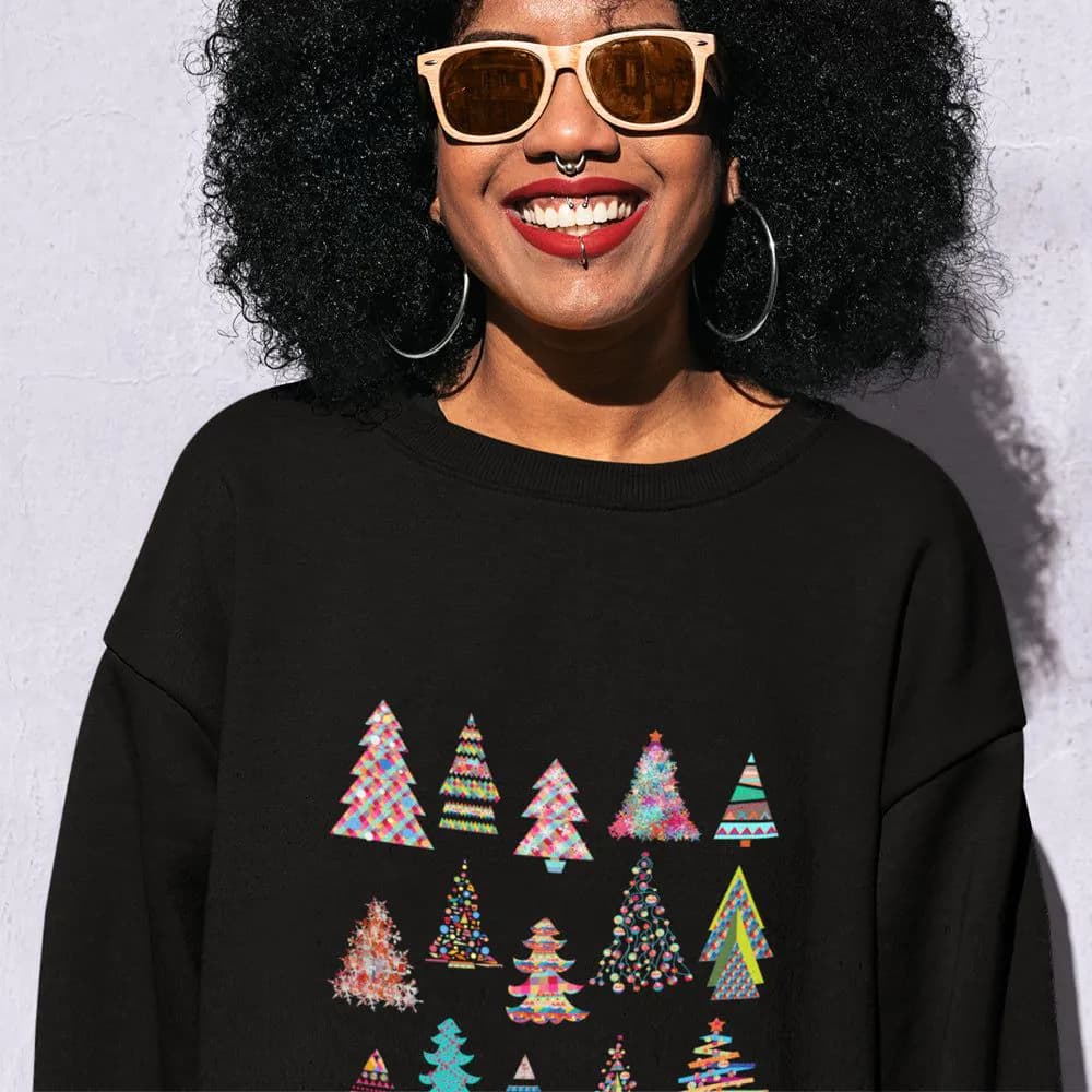 image-Womens The Christmas Tree Sweatshirt