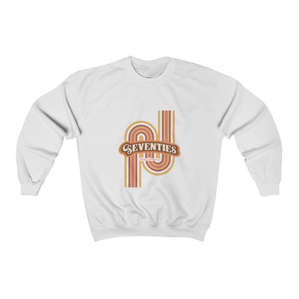 image-Womens Retro 70's Crewneck Sweatshirt