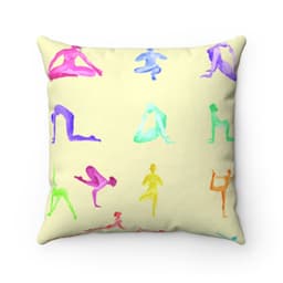 image-Yoga Sanctuary Square Pillow