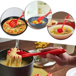 image-Non Stick Silicone Cooking Utensils Premium Heat Resistant 10 PCS Set