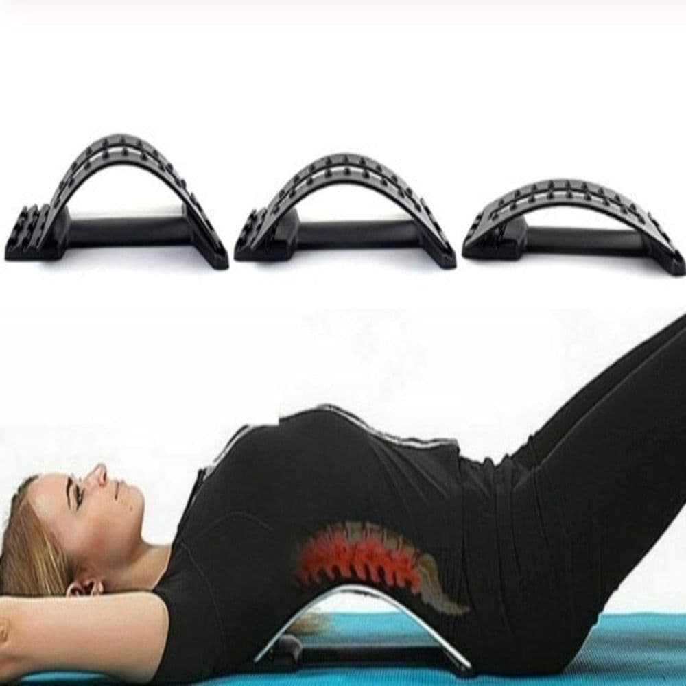 image-Multiple Level Lumbar Support Massage Stretcher