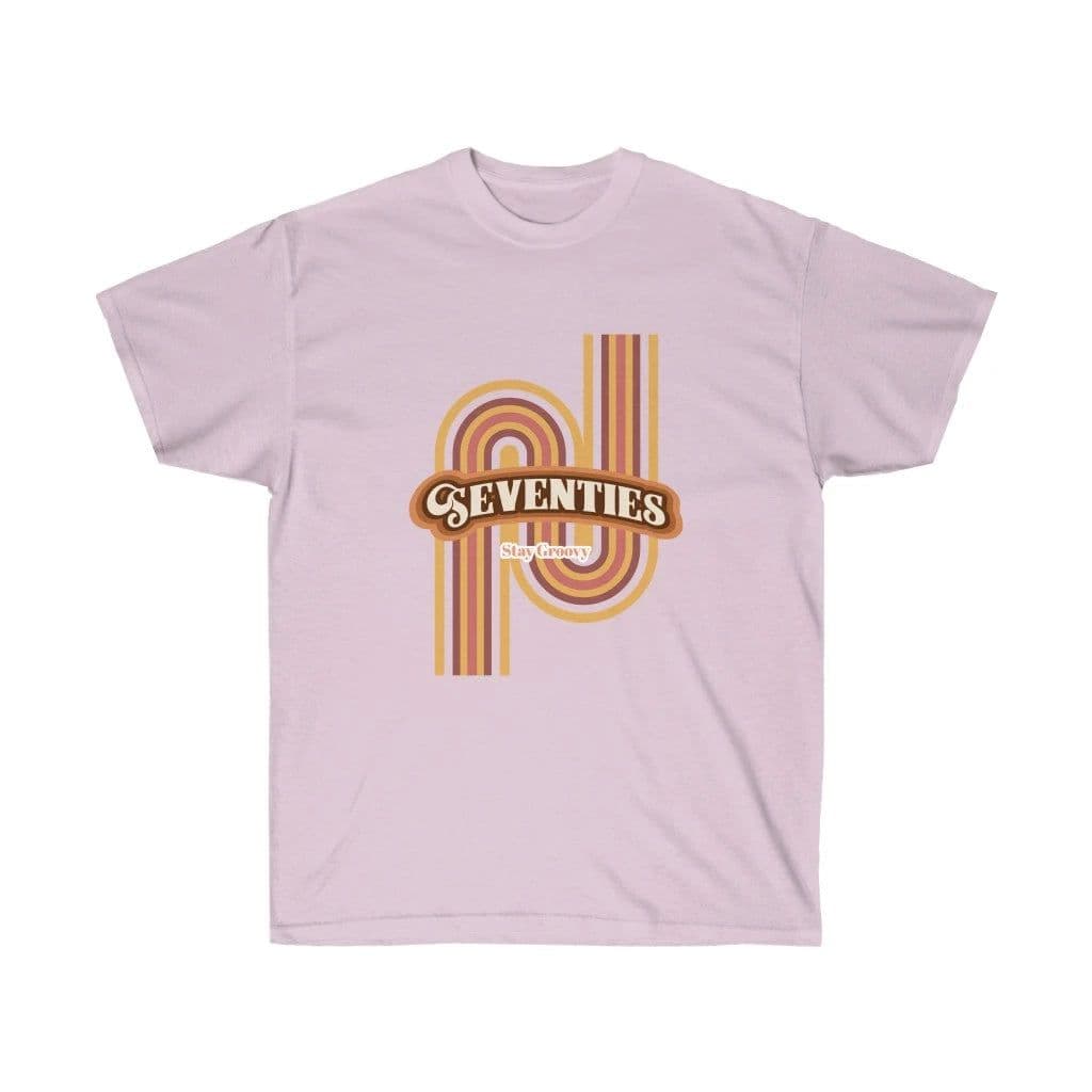 image-Womens Retro 70's Cotton T-Shirt