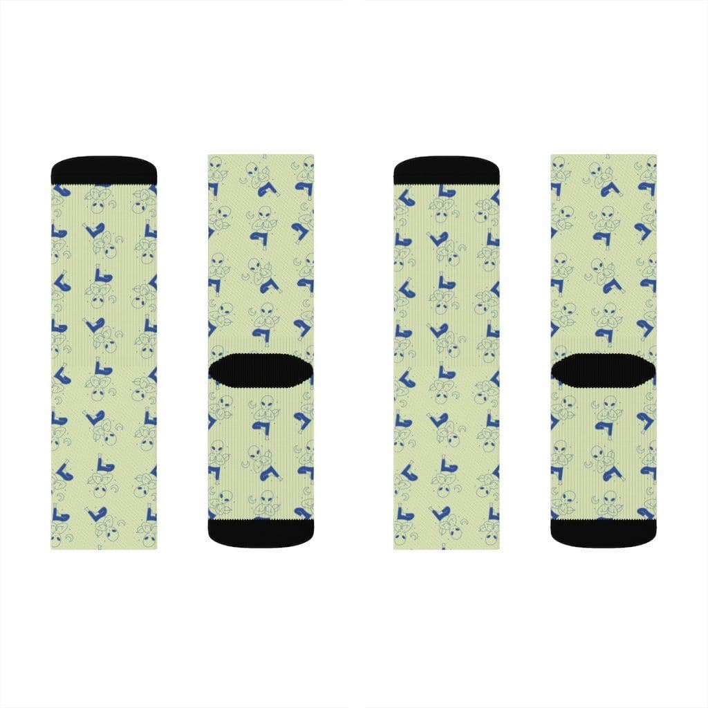 image-Alien Yoga Socks