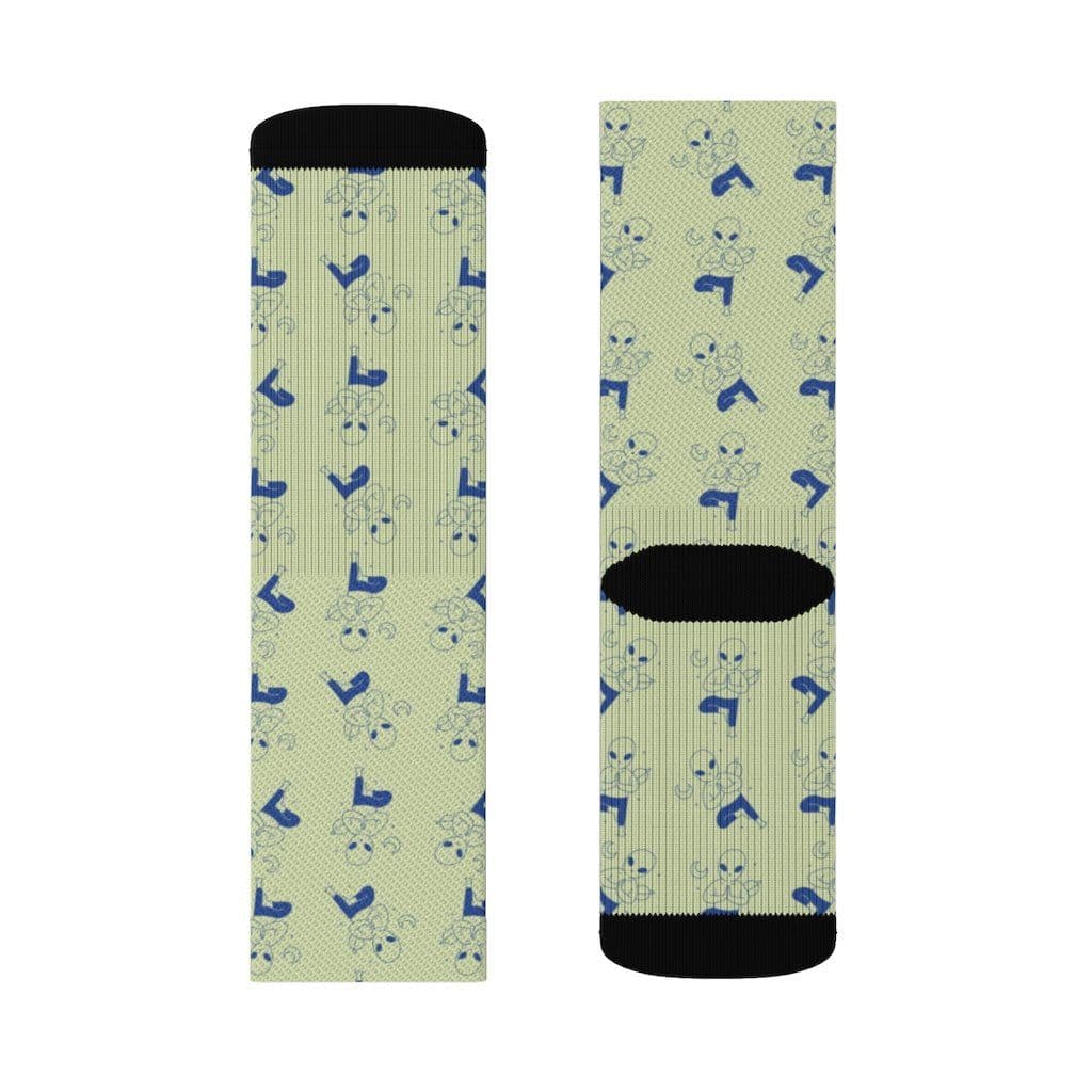 image-Alien Yoga Socks