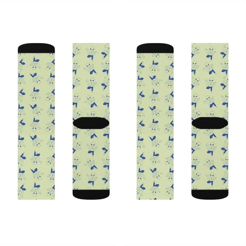 image-Alien Yoga Socks