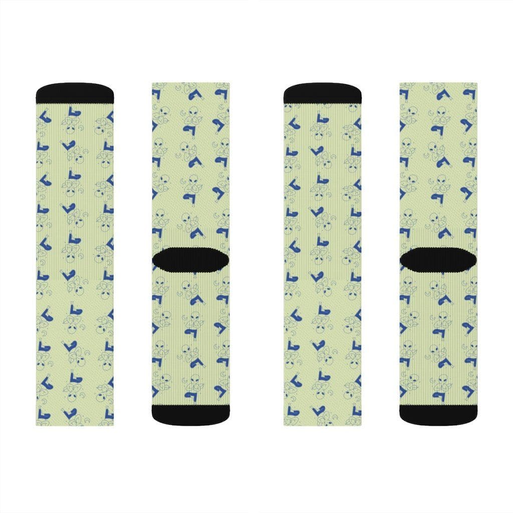 image-Alien Yoga Socks