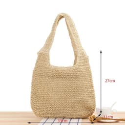 image-Casual Summer Shoulder Beach Bag