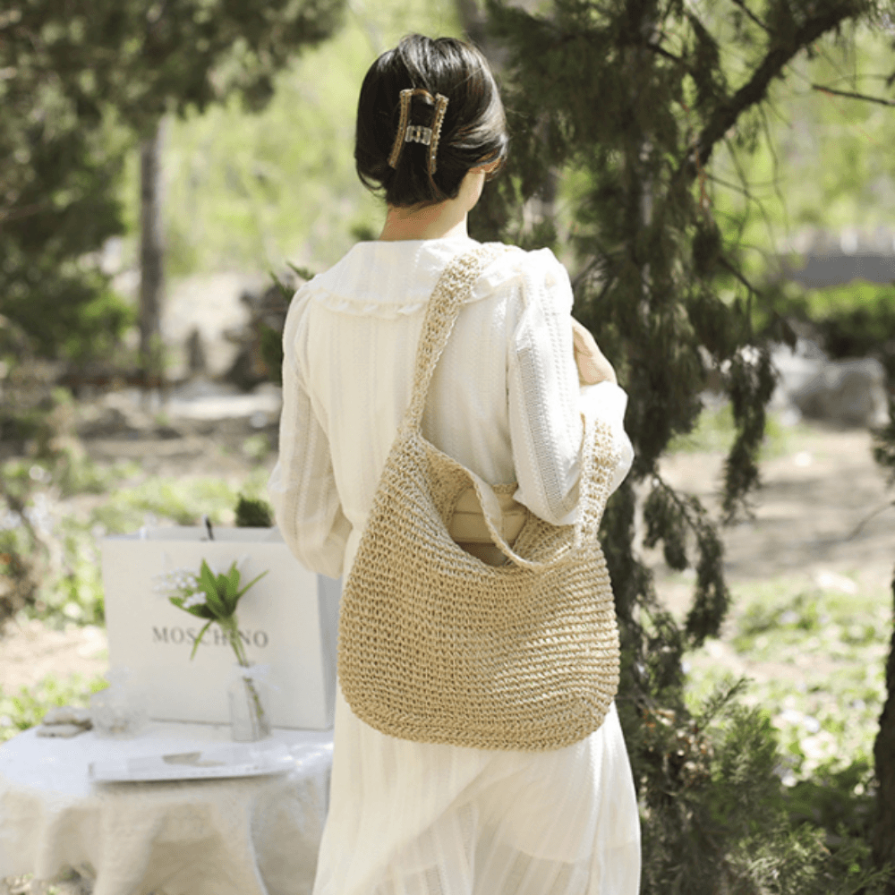 image-Casual Summer Shoulder Beach Bag