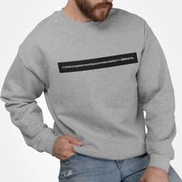image-Mens Coding Logo Sweatshirt