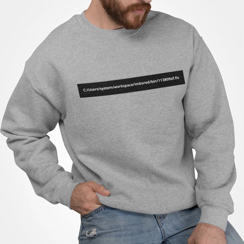 image-Mens Coding Logo Sweatshirt