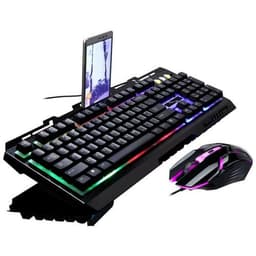 image-Ninja Dragons Premium NX900 USB Wired Gaming Keyboard and Mouse Set