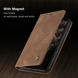image-Luxury Magnetic Flip Wallet Case for iPhone 7, 8, X, 11, 12, 13