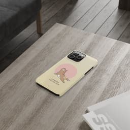 image-Upward Facing Dog Yoga Theme Slim Case for iPhone 14 Series