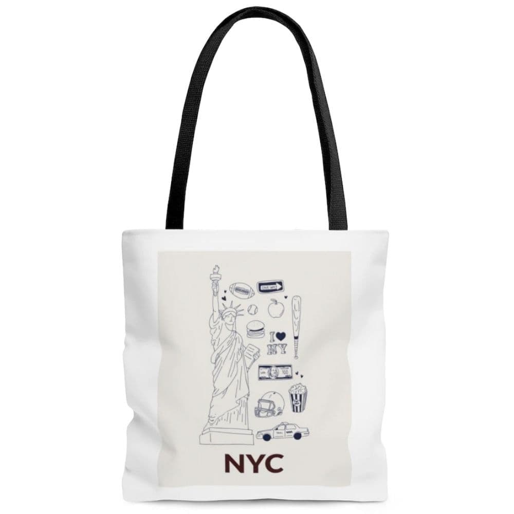image-Symbols of NYC Everyday Tote Bag Medium
