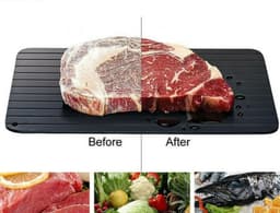 image-Fast Defrosting Thaw Food Tray for Meat and Seafood
