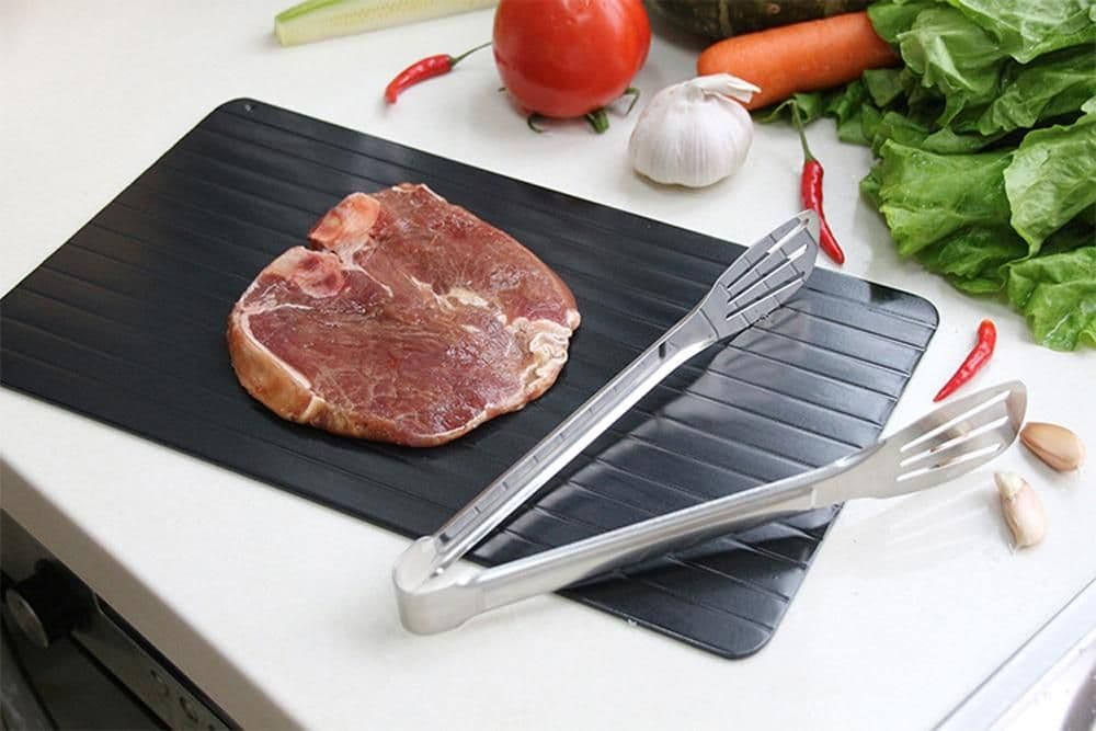 image-Fast Defrosting Thaw Food Tray for Meat and Seafood