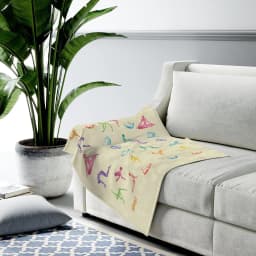 image-Yoga Sanctuary Velveteen Plush Blanket
