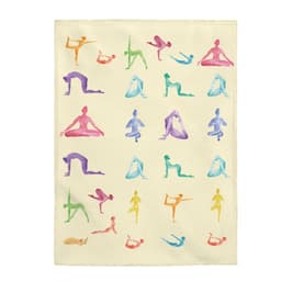 image-Yoga Sanctuary Velveteen Plush Blanket