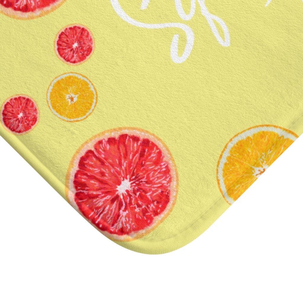 image-Citrus Squeeze the Day Bath Mat