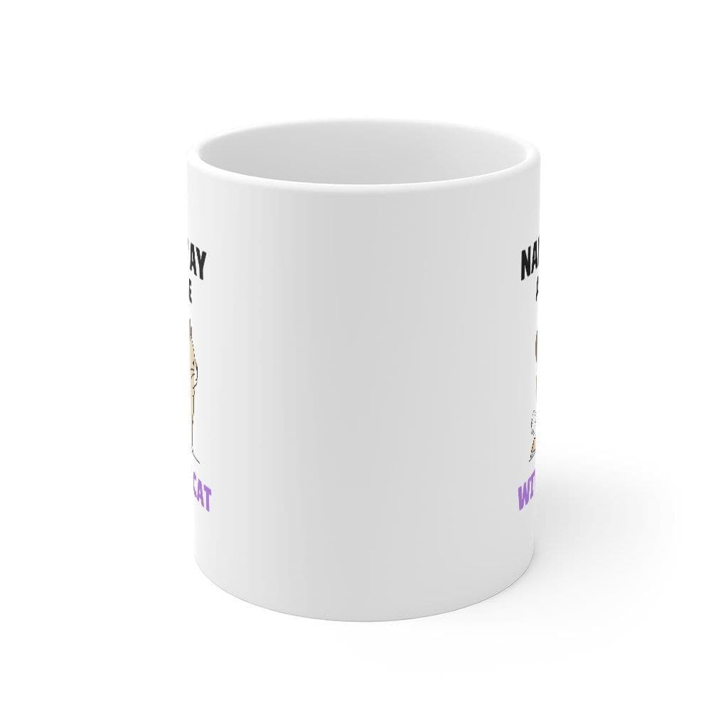image-Namast'ay Home with My Yoga Cat Mug