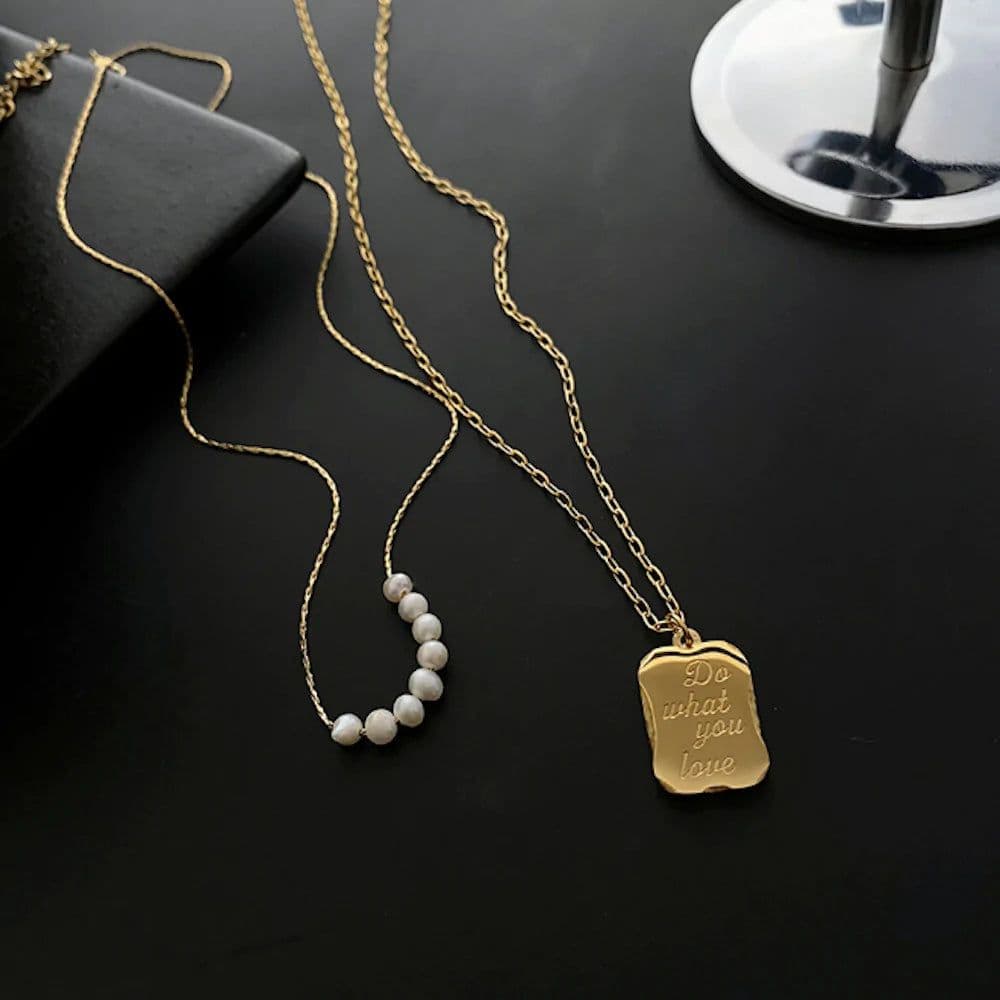 image-Womens Do What You Love Layered look Necklace