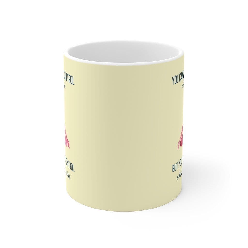 image-Yoga But You Can Always Control What Goes On Inside Mug